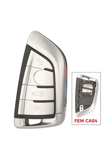 Choice 4buttons 1 Jingyuqin 4 Buttons Control Remote Key Shell Case For Bmw G G30 Series Auto Fob Housing R