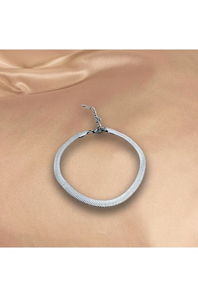 MUUN STORE Steel Italian Bracelet - Modern Design, Durable and Stylish Bracelet, Gift for Both Men and Women