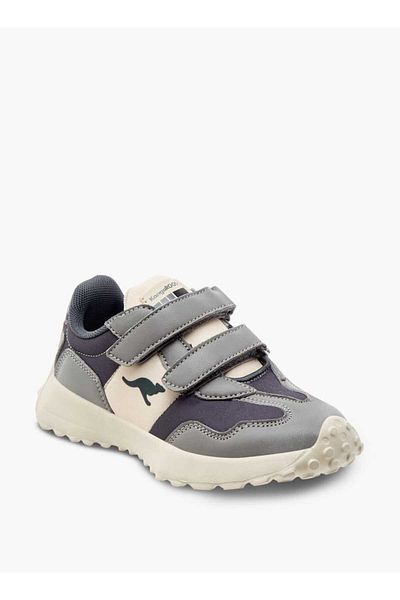 Kangaroos Boys' Panelled Sneakers with Hook and Loop Closure
