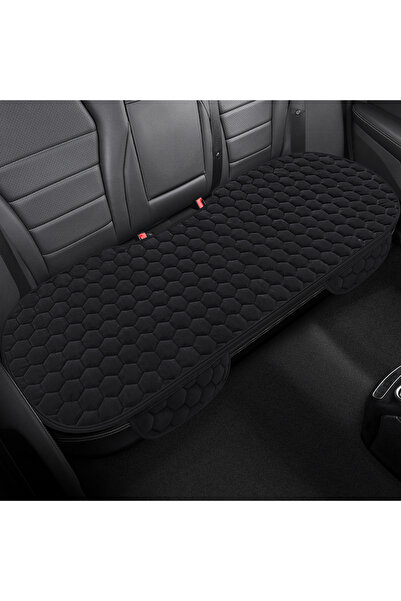 Choice وسادة مقعد السيارة الشتوية ذات الوبر القصير ذات البطانة السوداء الطويل...