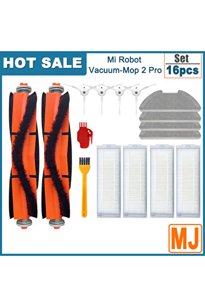 Choice 16 قطعة فلتر لروبوت التنظيف Mi 2 Pro Lite MJST1SHW MJSTL، قماش الممسحة...