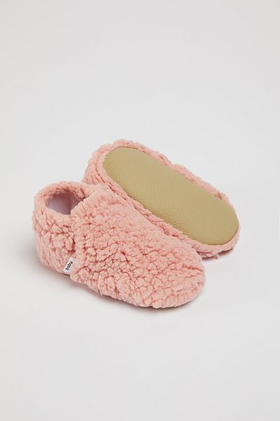 BabyZilla Teddy Baby Booties, Non-Slip Sole, Home Nursery Shoes, Organic Cotton Lining, Home Boot Slippers