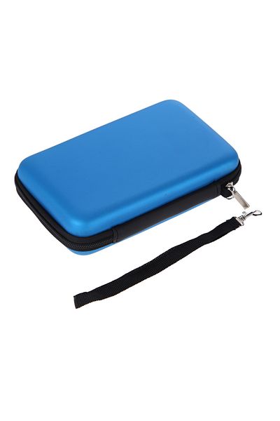 ANENG Blue EVA Skin Carry Hard Case Bag Pouch for Nintendo 3DS XL LL with Strap Durable All Around Protect