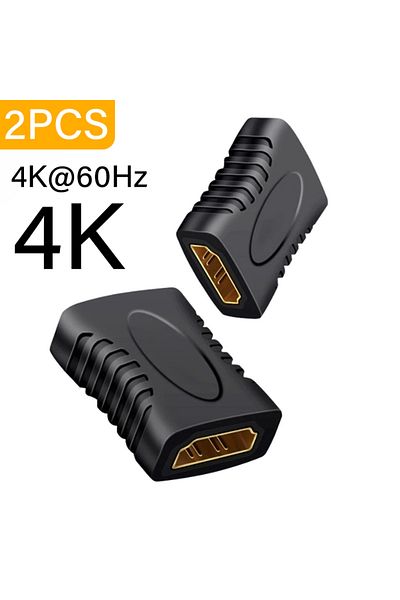 Choice 2pcs 4K 8K HDMI 2.1 Extender Female To Female HDMI-Compatible for Laptop PC TV PS3 PS4 Monitor HDMI