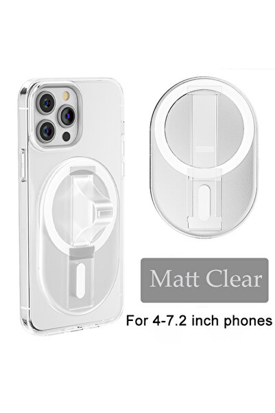 Choice حامل حلقي شفاف من Grippopso For Magsafe للهاتف المحمول Tok مع حزام الإ...