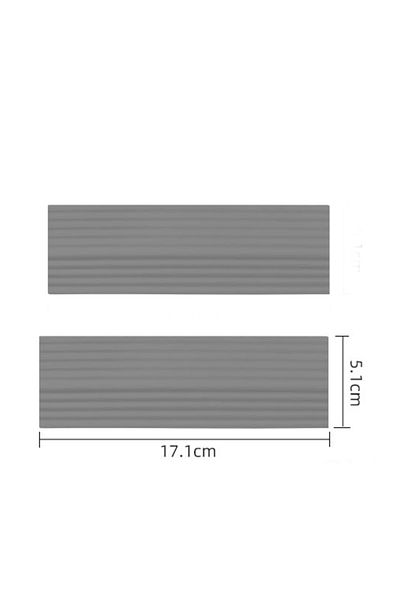 Choice grey-2Pcs Anti-Slip Threshold Door Step Ramp Kit for inteligent Robot Vacuum Cleaner Lightweight TPE