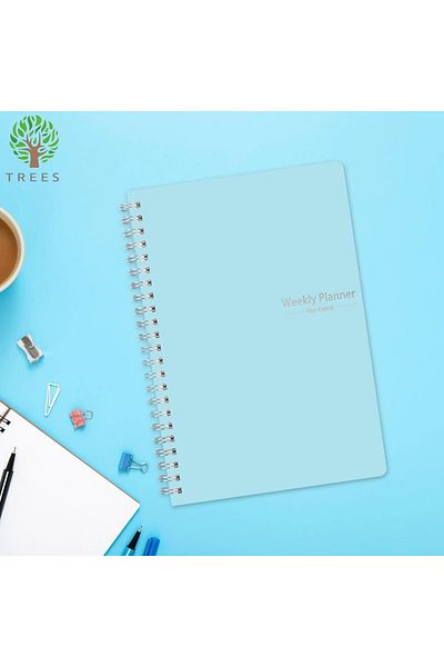 Choice 05 دفتر ملاحظات أسبوعي A5 بدون تاريخ، أجندة، مستلزمات مدرسية مكتبية، سجل يومي