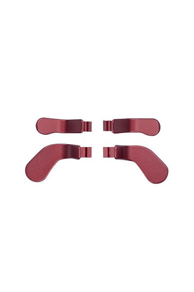 Choice Red 4 In 1 Metal Paddles Controller Trigger Back Button For Xbox One Elite Series 2 Controller Acces