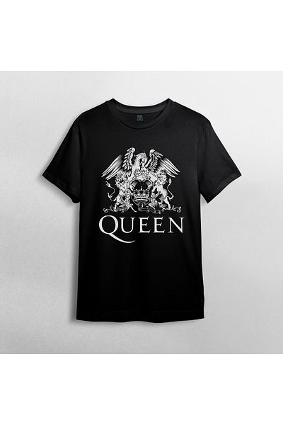 Pixxa Μπλουζάκι Queen - Freddie Mercury 100% βαμβακερό με λαιμόκοψη μοντέλο 1