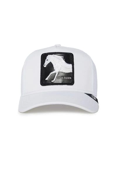 Goorin Bros Biela šiltovka Goorin Bros. Platinum Rider White