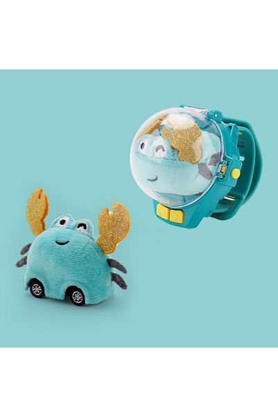Choice Rabbit Children Rc Car Mini Watch Toys With Led Lights 2.4ghz Rc Car Toy Watch Rabbit Crab Racing To