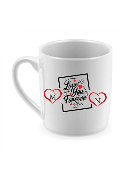 Be Care A double-sided tea mug with the letters M&N in English and You Are Al...