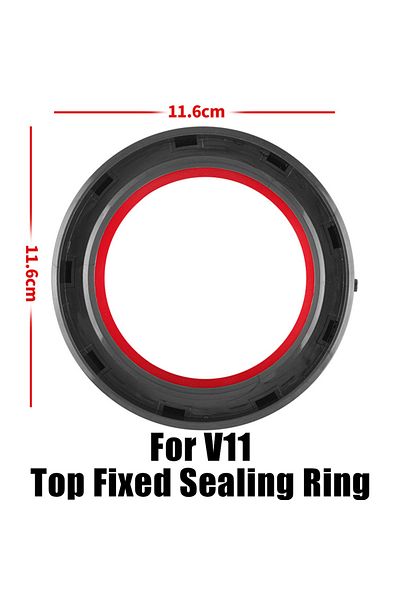 Choice 1PCS V11 Dust Bin Top Fixed Sealing Ring And Base Lid for Dyson V6 V7 V8 V10 V11 V15 Vacuum Cleaner