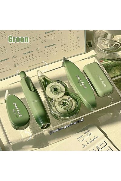 Choice Green 5PC Instagram Style Creative Correction Belt with High Aesthetic Value Minimalist Correction B
