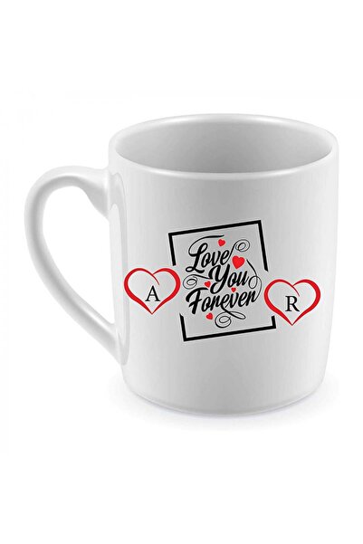 Be Care Coffee and tea mug, heat printing, double-sided design, A&R letters