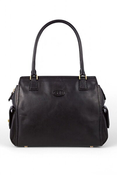 GÖN Hand Made Siyah Kadın Omuz Çantası Ertica