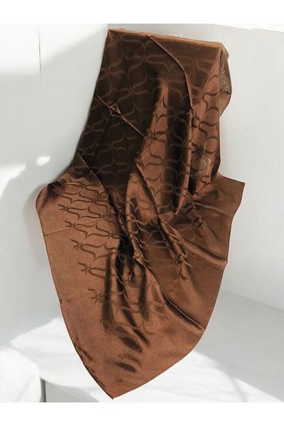Akel Modern Patterned Scarf 100 X 100 Evening Dress