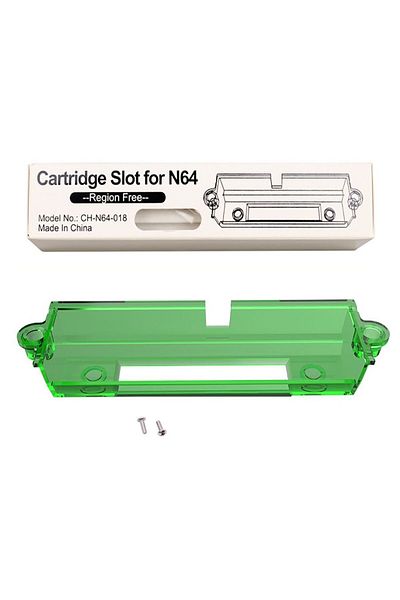 MIIQNUS green Region Free Game Cartridge Slot Durable US JAPAN Games Game Cartridge Adapter Universal N64 Ca