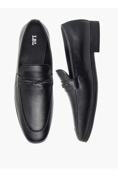 LBL by Shoexpress Textured Slip-On Loafers
