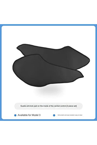 Choice3 واقي داخلي من جلد من زويمي لسيارة تسلا موديل 3/Y، مزود بوسادة مضادة ل...
