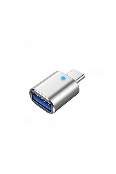 Choice Silver LED USB 3.0 To Type C Adapter OTG To USB C USB-A To Micro USB Type-C Female Connector For Sam