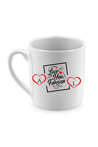 Be Care Coffee and tea mug, heat printing, double-sided design, A&L letters