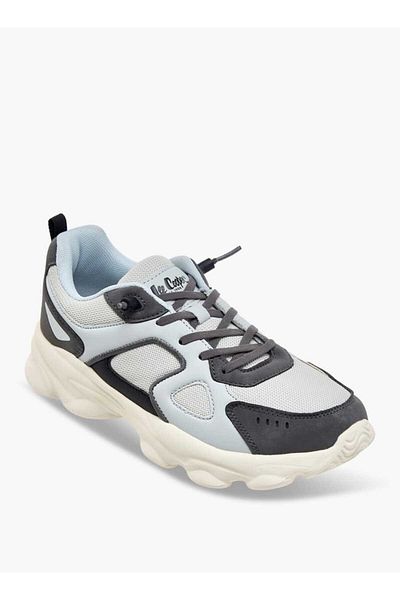 Lee Cooper حذاء رياضي للأولاد مُقسم إلى أجزاء مع رباط للإغلاق
