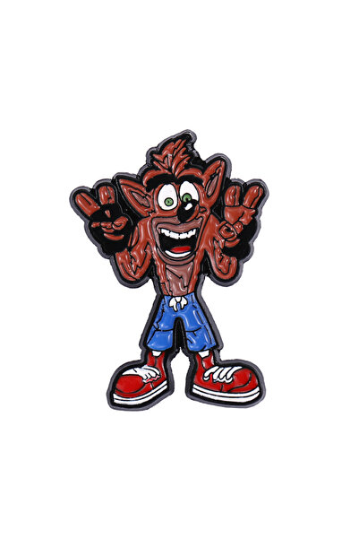 Choice دبوس مينا لشخصية ذئب من لعبة أنمي XZ7214، شارة معدنية، ياقة، حقيبة حقي...