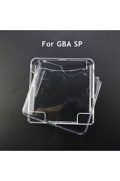 JCD For GBA SP JCD Plastic Clear Crystal Protective Hard Shell Skin Case Cover For GBA SP NDSL DSI NDSi