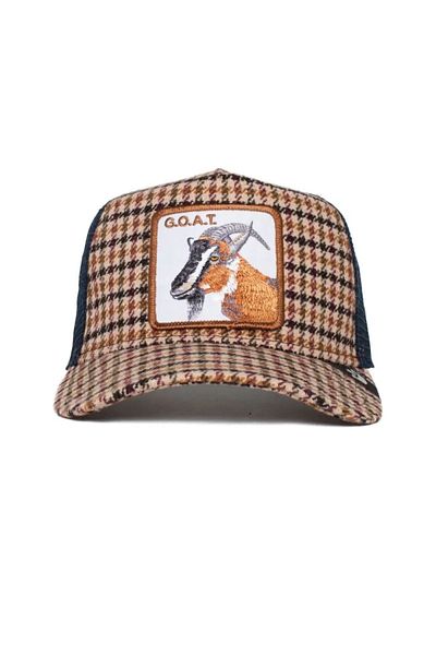 Goorin Bros Vzorovaná šiltovka Goorin Bros. Jacquard Goat Brown
