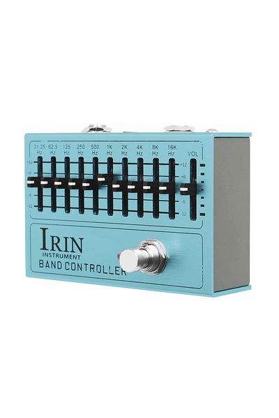 IRIN An-40 An-40 Controller Equalizer 10 Band Electric Guitar Pedal Effect Eq Pedals True Bypas