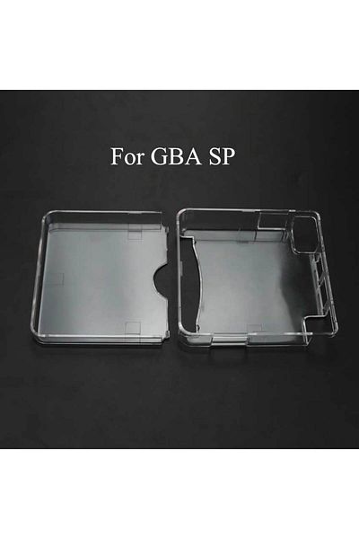 Choice غطاء حماية بلاستيكي شفاف من الكريستال بكميات كبيرة لجهاز GBA SP YuXi، غطاء حماية صلب لجهاز NDSL ND