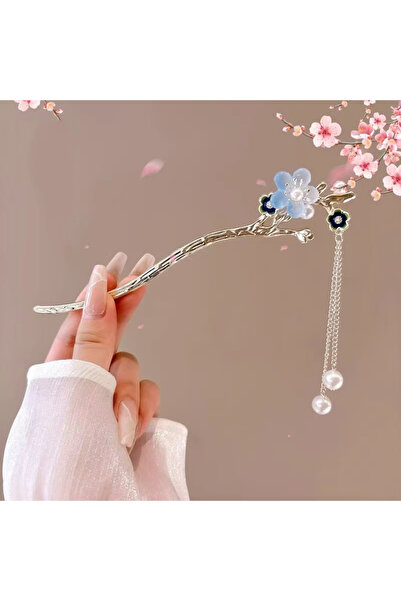 Choice إكسسوار شعر على الطراز الصيني الرومانسي مكون من قطعة واحدة من مجوهرات ...