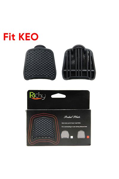 Choice Fit KEO-Black Bicycle Pedal Adapter fit SPD for KEO System Road Bike Pedals Converter Bicycle Cliple