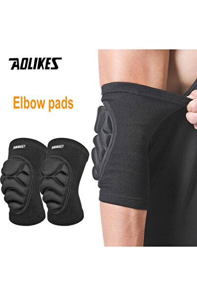 Aolikes وسادات الكوع S زوج واحد من وسادات الركبة والكوع، وسادات الركبة الإسفن...