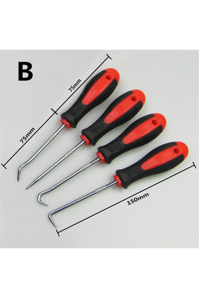 Choice B 4Pcs Car Auto Vehicle Oil Seal Screwdrivers Set O Ring Removal Tool ...
