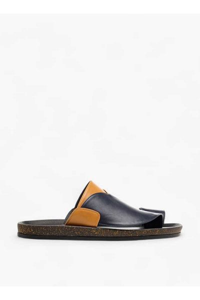 LBL by Shoexpress Panelled Slip-On Arabic Sandals