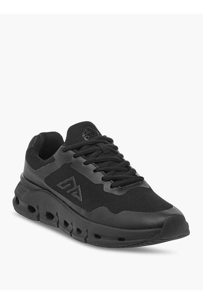 Oaklan by Shoexpress Mesh Panelled Sports Shoes with Lace-Up Closure