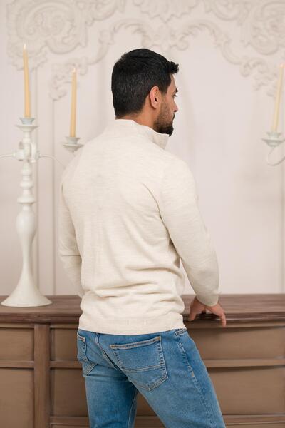 Woolen World Ζακέτα με κανονική εφαρμογή με γιακά με λεπτή ανοιξιάτικη πλεκτή ζακέτα