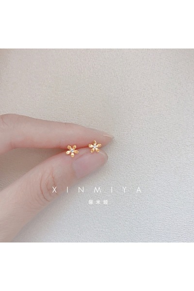 Choice أقراط XY11 العصرية للنساء، أقراط صغيرة مرصعة بالألماس، مضادة للحساسية،...