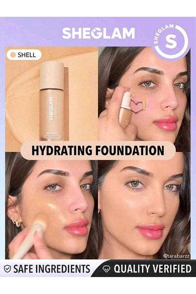 SHEGLAM Defense Got Hydrating Foundation Shell Color