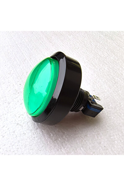Choice green 60mm Round Convex LED Illuminated Push Button Switch DC5V/12V Li...