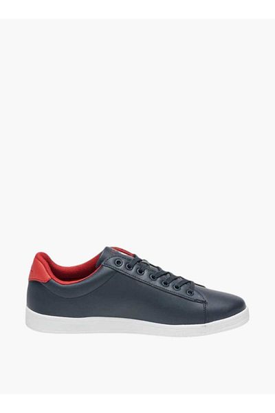 U.S. Polo Assn. U.S. Polo Assn Men's Logo Detail Lace-Up Sneakers