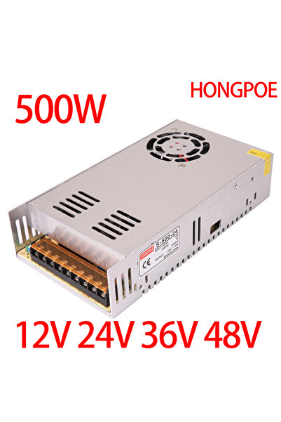 Choice1 500W 48V 220 V 12V 24V 36V 48V 500W Switching Power Supply Source Transformer AC DC SMPS For LED Str