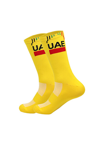 Choice One Size Yellow NEW 2026 Cycling Socks Men Women UAE Team Breathable Q...