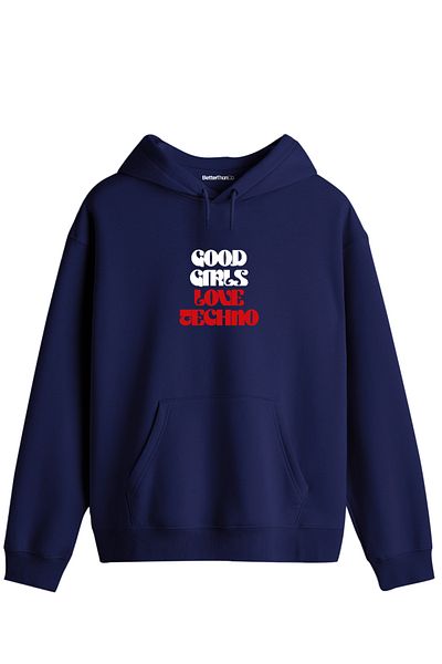 BetterThanCo Техно - Стандартен суичър с качулка