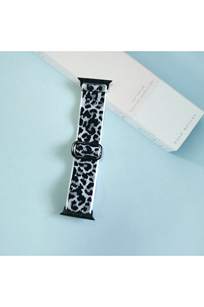 Choice 38mm40mm41mm white leopard Elastic Strap for Watch Band 45mm 44mm42mm4...