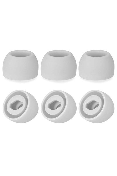 Choice white 6pcs Silicone Ear Tips for Samsung Galaxy Buds Pro Eartips True Wireless Earbuds Tips Earplugs