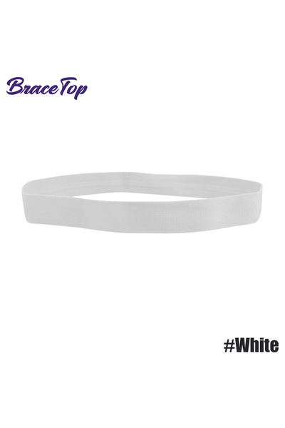 Choice عصابة رأس رياضية بيضاء مكونة من 5 ألوان وعصابة رأس للجري وعصابة شعر مرنة مضادة للانزلاق وعصابة رأس لركوب الدراجات