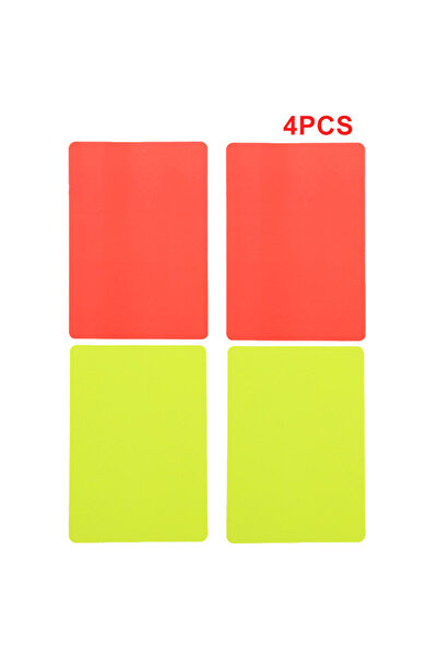 Choice 4pcs 2PCS 4PCS 6PCS Soccer Referee Red Yellow Cards Football Match Ref...